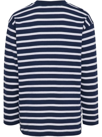 Hummel T-Shirt Hmljr Loose Kinder in DRESS BLUES/WHITE