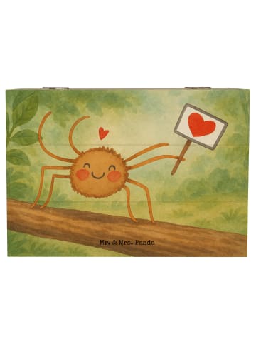 Mr. & Mrs. Panda Aufbewahrungsbox Spinne Agathe Motivation Desig... in Weiß