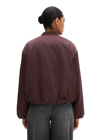 Marc O'Polo Blouson im Aviator-Stil regular cropped in Black Cherry