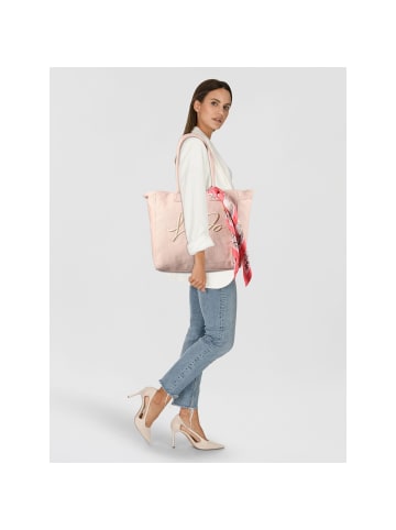 Liu Jo Plentia Shopper Tasche L 35 cm in rosa beach
