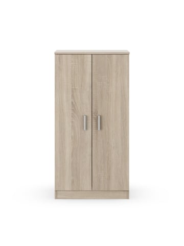 CALICOSY Schuhschrank in Helles - (W) 55 x (H) 108 x (L) 36 cm