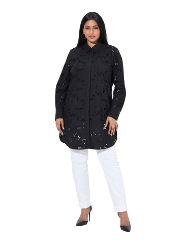 Ulla Popken Longtunika in schwarz