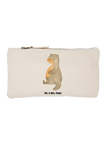 Mr. & Mrs. Panda Schminktasche Otter Bauch ohne Spruch in Weiß