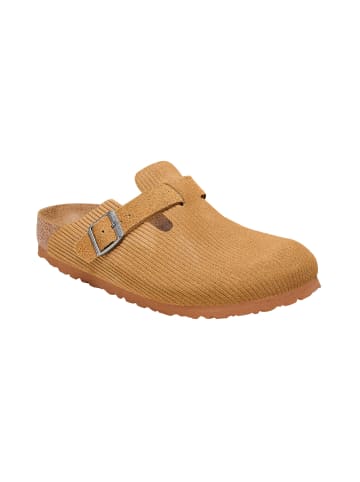 Birkenstock Clogs Boston in corduroy cork brown