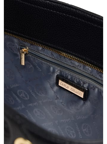 Carlo Colucci Shopper Essarti in Schwarz