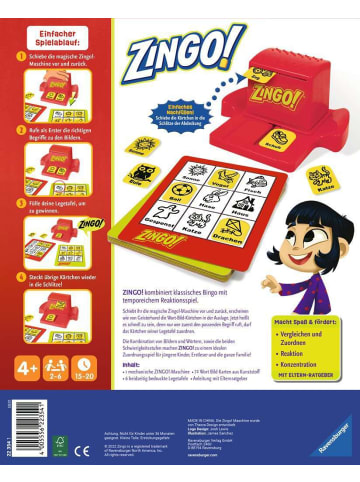 Ravensburger Ravensburger Logikspiel Zingo! in bunt