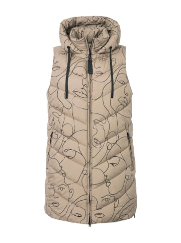 Ulla Popken Steppweste in mocha