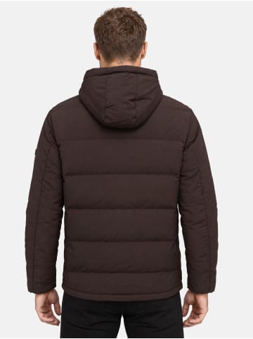 Tazzio Winterjacke "A822" - mit Kapuze - in Braun