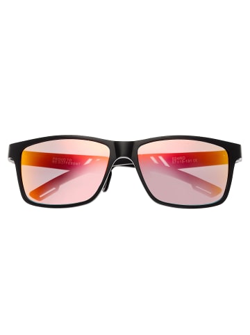 Breed Polarisierte Sonnenbrille "Pyxis" in Schwarz/Rot-Gelb