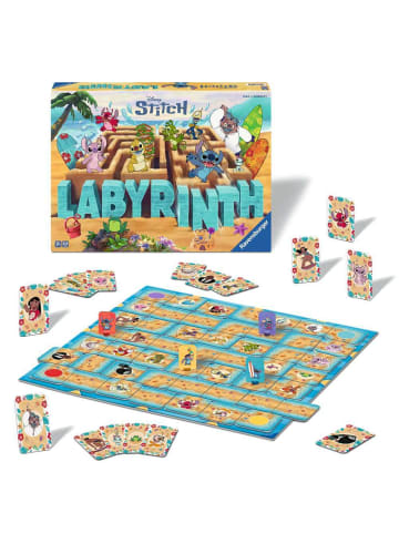 Ravensburger Schiebespiel Stitch Labyrinth - Gesellschaftsspiel & Brettspiel ab 7 Jahre 7-99 Jahre in bunt