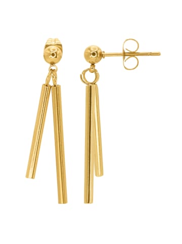 Steel_Art Ohrstecker für Frauen Elenora goldfarben in goldfarben