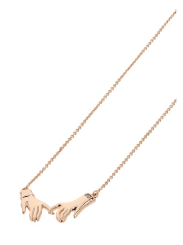 NAEMI Women Necklace in Rose Gold Navy