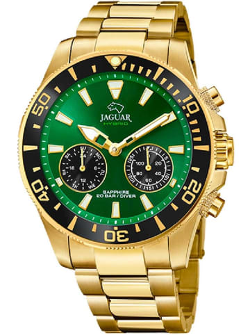 Jaguar Uhr in Grün