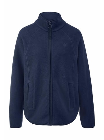 Hessnatur Fleece Jacke in mitternachtsblau