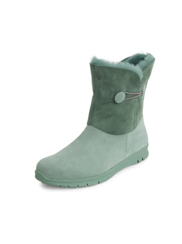 VITAFORM Veloursleder Stiefeletten in mint