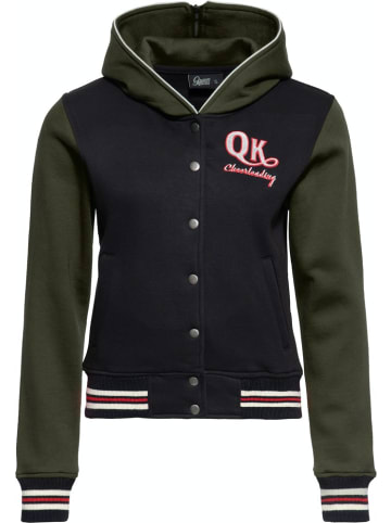 Queen Kerosin Sweatjacke in Grün