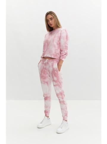 ADLYSH Sweatshirt Soho Tie-Dye Sweater in Pink Crash