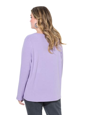 MIAMODA Pullover in fliederviolett
