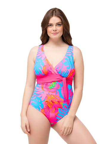 Ulla Popken Badeanzug in türkisblau