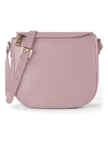Lazarotti Bologna Leather Crossbody Umhängetasche Leder 25 cm in rose