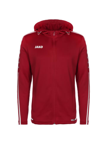 Jako Kapuzenjacke Striker 2.0 in rot / weiß