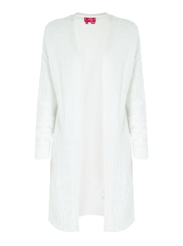 Swirly Cardigan in WEISS
