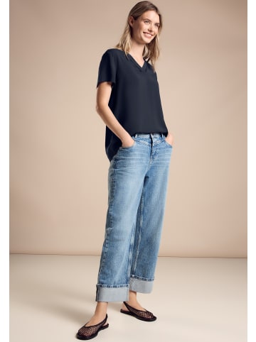 Street One 'Tunika Bluse mit Print' Blau