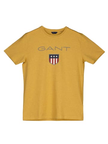 Gant T-Shirt 1er Pack in Gelb