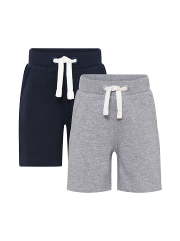 Minymo Sweatshorts MIBasic 2er-Pack in Blau