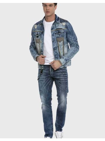 Cipo & Baxx Jacke in BLUE