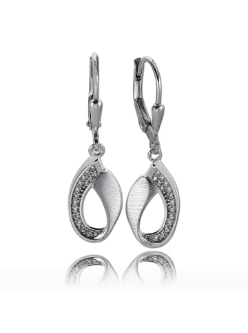 BALIA Silber 925 Damen Ohrhänger Loop Ohrring ca. 3,3cm