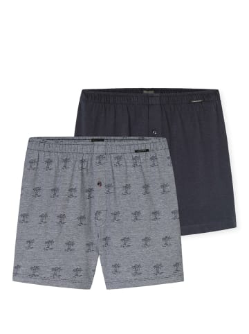 Schiesser Boxer Basic in nachtblau
