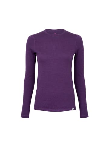 DANISH ENDURANCE Funktionsshirt Damen Merino Funktionsshirt in purple