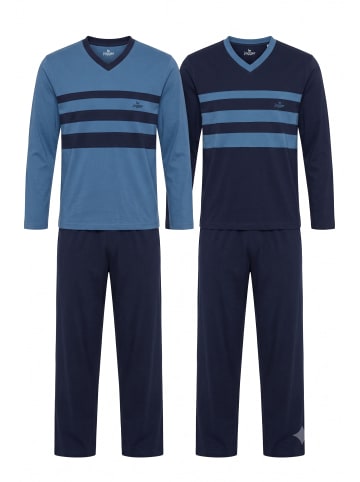 LE JOGGER Pyjama in blau, marine