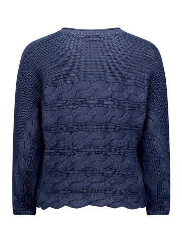 Betty Barclay Strickpullover mit Struktur in dunkelblau