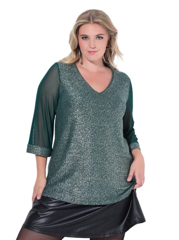 MIAMODA Shirt in dunkelgrün