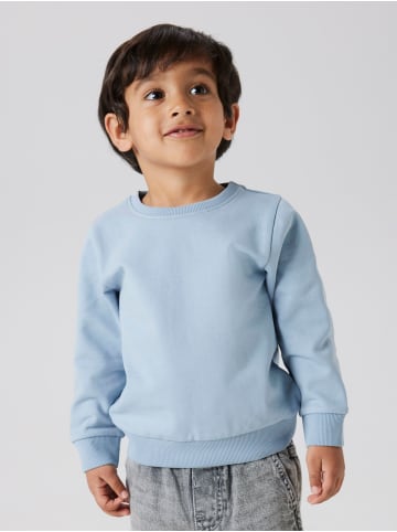 name it Sweatshirt  O-Neck NMNSELI LS SWE BRU in dusty blue
