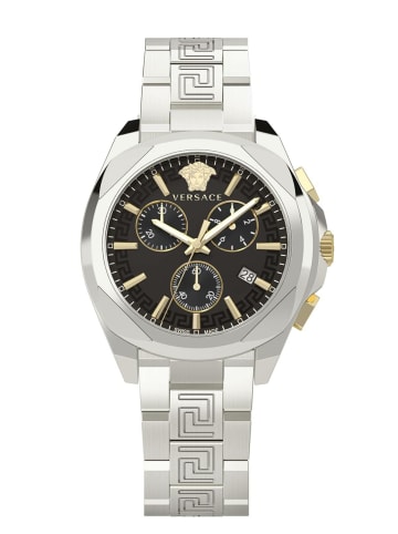 Versace Chronograph für Damen in silber