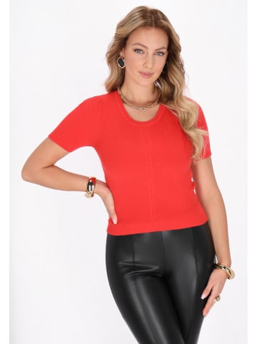 faina Sweater in red