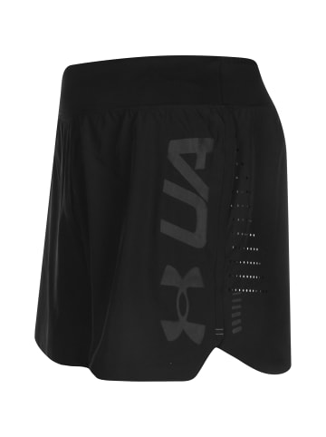 Under Armour Laufshorts SpeedPocket 5'' in schwarz / grau