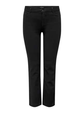 ONLY Carmakoma Straight-Fit jeans in Black