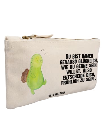 Mr. & Mrs. Panda Etui Schildkröte Pfeifen mit Spruch in Weiß