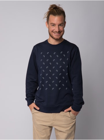 wat? Apparel Sweatshirt Fahrräder in Dunkelblau