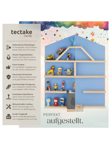 tectake Hängeregal Mylittle Story für bis zu 50 Tonies
