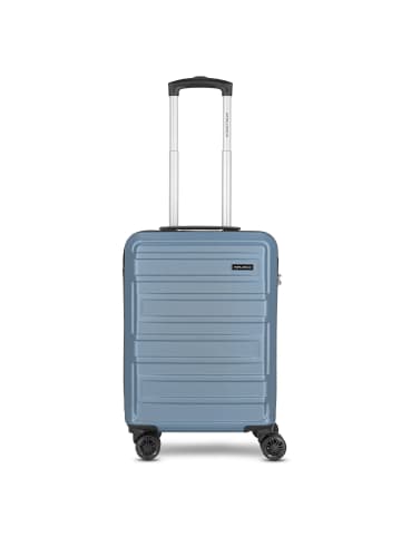 Worldpack New York 2.0 4 Rollen Kabinentrolley S 55 cm blue-metallic