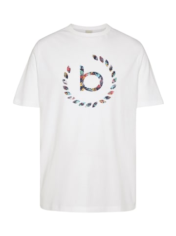 Bugatti T-Shirt in weiß