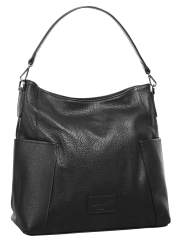 Samantha Look Shopper echt Leder in schwarz