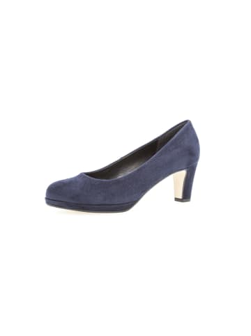 Gabor Fashion Plateau Pumps in Blau