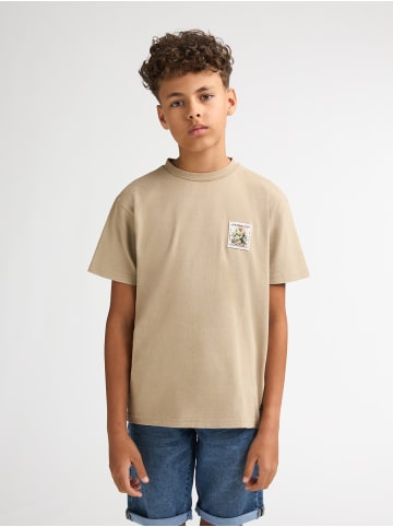 Petrol Industries Jersey T-Shirt Pitaya in Braun