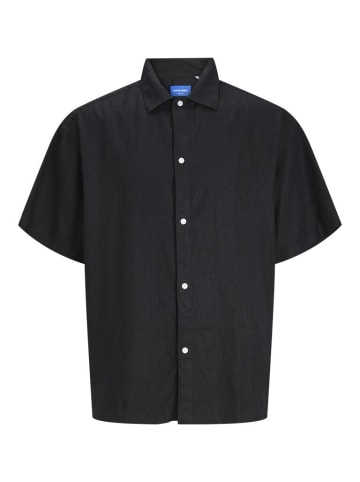 Jack & Jones Halbarmhemd in Schwarz